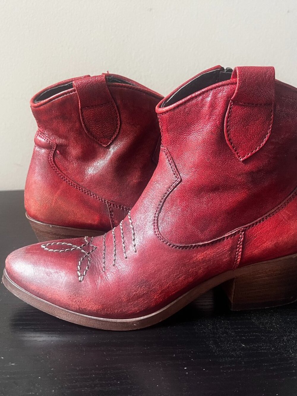 Italian Leather Cowboy Boots Gio+